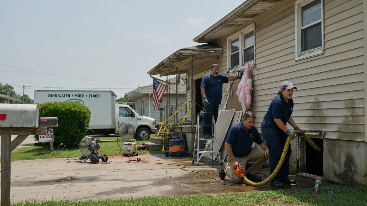 Water Damage Repair in Pass Christian, MS near me
